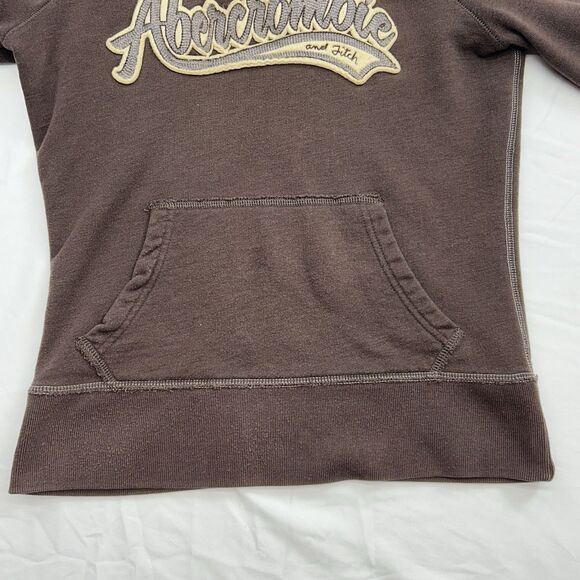Abercrombie & Fitch Authentic Vintage Pullover Sweatshirt Hoodie Women’s Medium - Picture 3 of 10